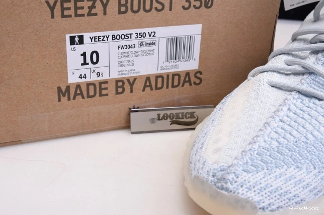 White Yeezy Cloud FW3043 350 Adidas V2 Boost 0710